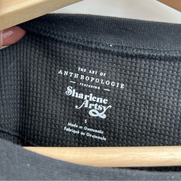 ANTHROPOLGIE X Sharlene Artsy “visions change” thermal long sleeve - Picture 5 of 5